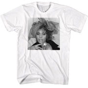WHITNEY HOUSTON - BW BOW SHIRT