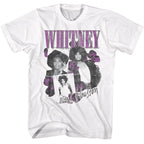 WHITNEY HOUSTON - ORCHID COLLAGE SHIRT