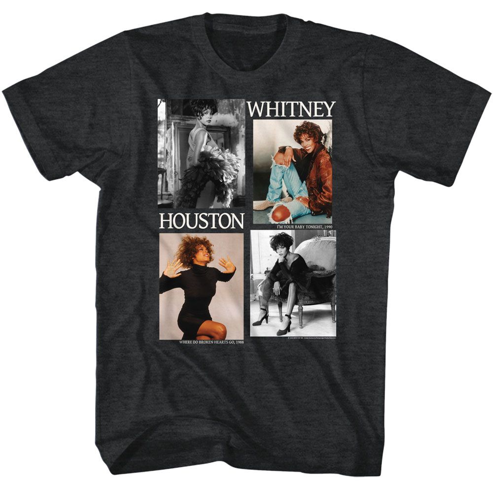 WHITNEY HOUSTON - PICTURE BLOCKS SHIRT