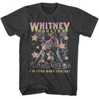 WHITNEY HOUSTON - MOTORCYCLE STARS SHIRT
