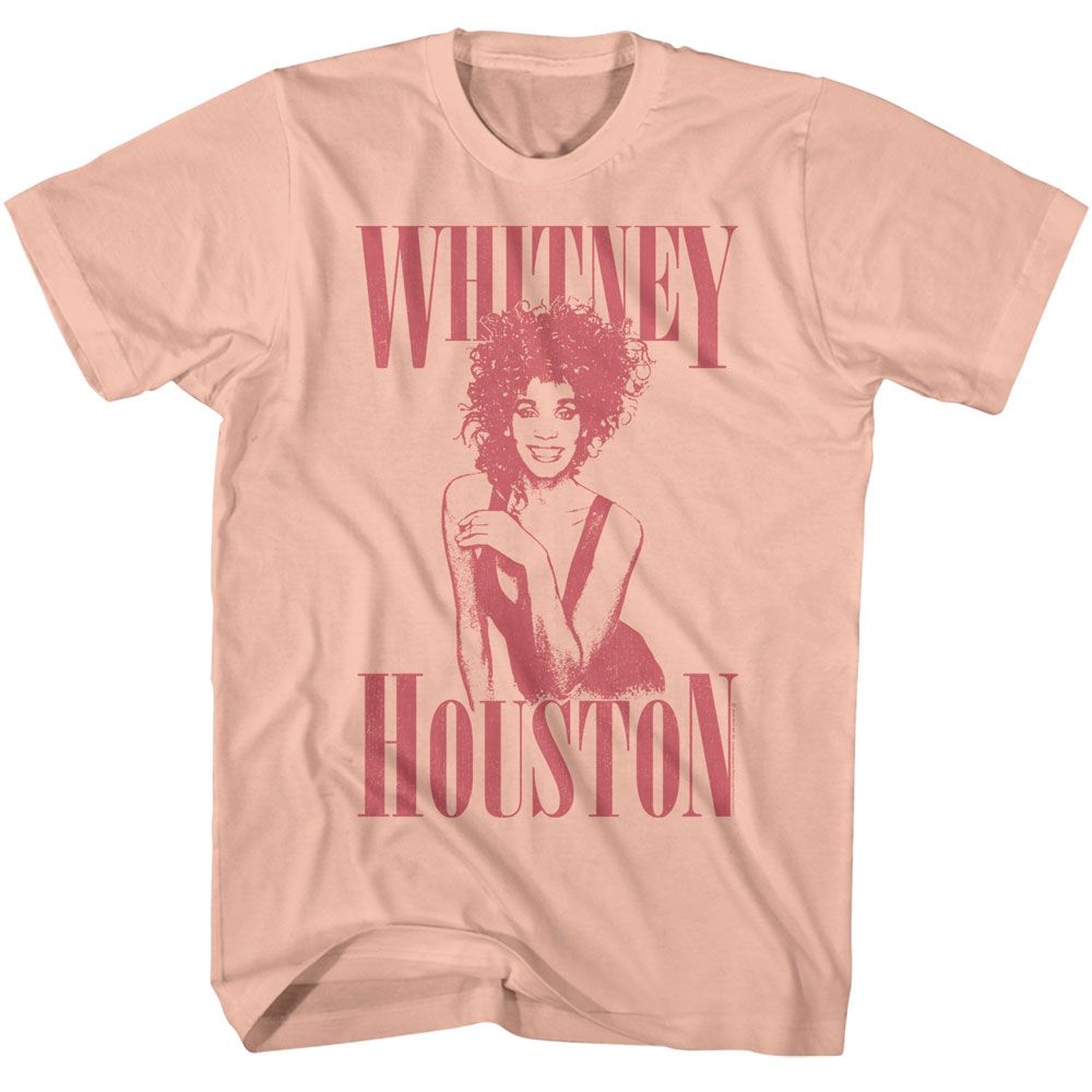 WHITNEY HOUSTON - MONOCHROME WHIT SHIRT
