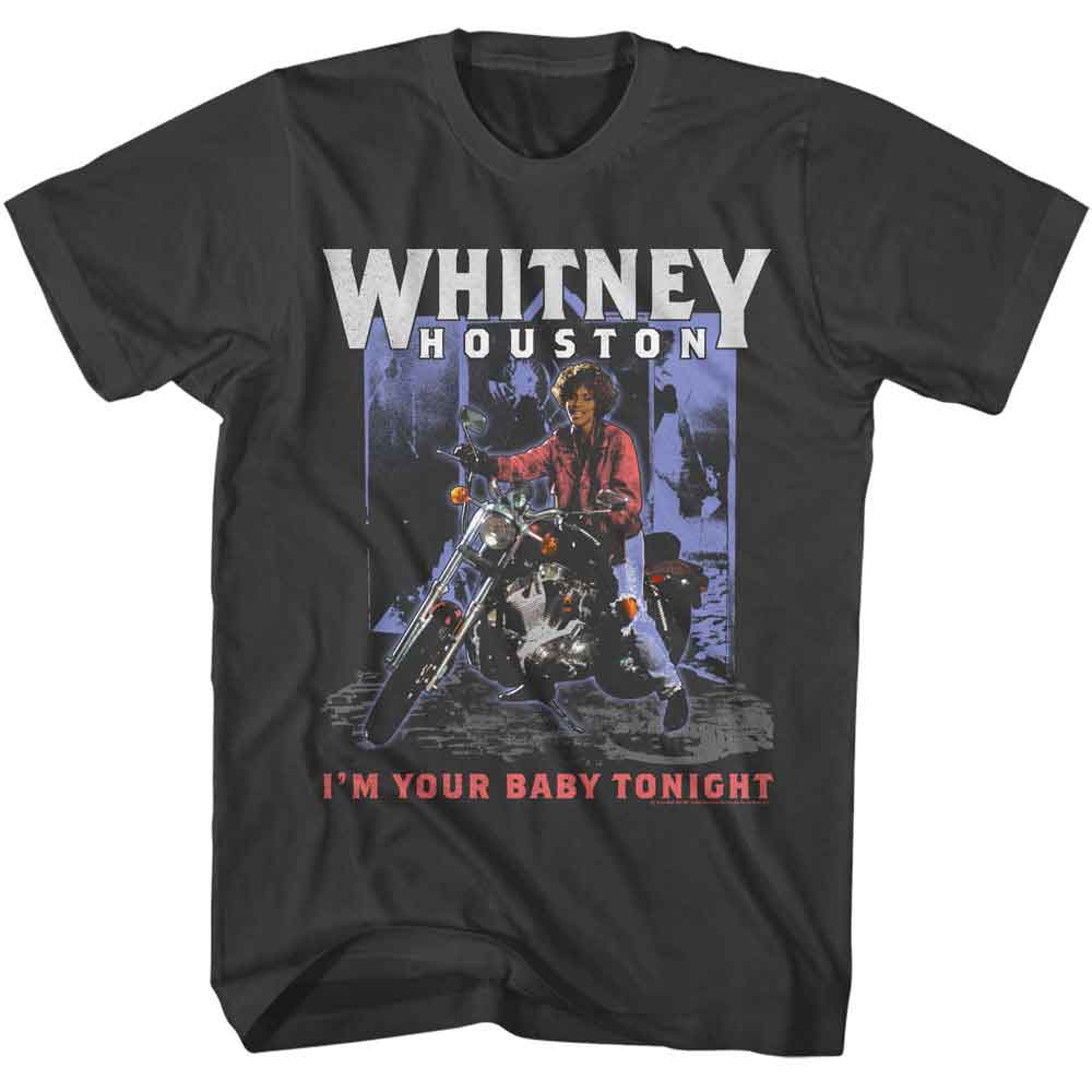 WHITNEY HOUSTON - AMERICANA MOTORCYCLE SHIRT