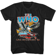 THE WHO - LIVE IN 82 SHIRT