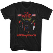 THE WHO - ITS HARD NORTH AMERICA 82 SHIRT
