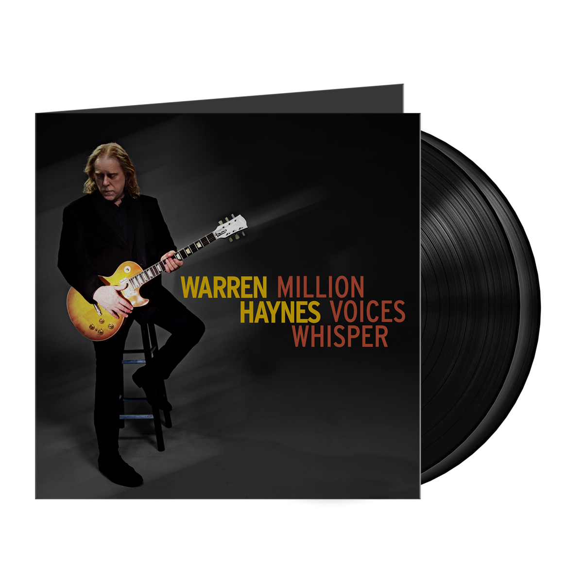 WARREN HAYNES 'MILLION VOICES WHISPER' 2LP - BLACK