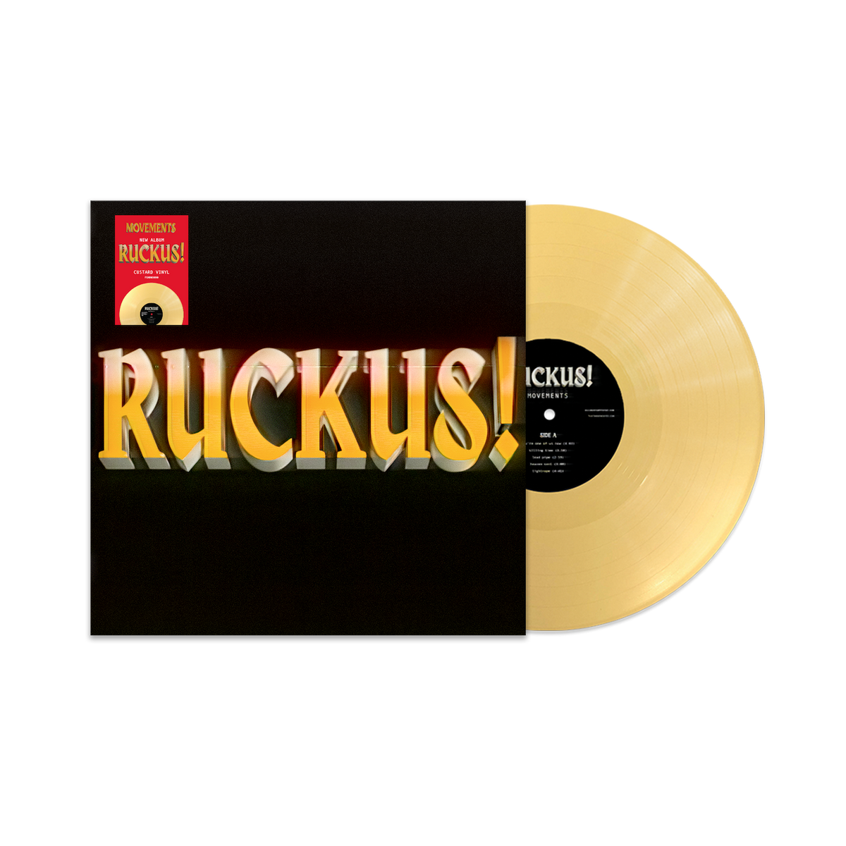 MOVEMENTS 'RUCKUS!' LP - CUSTARD