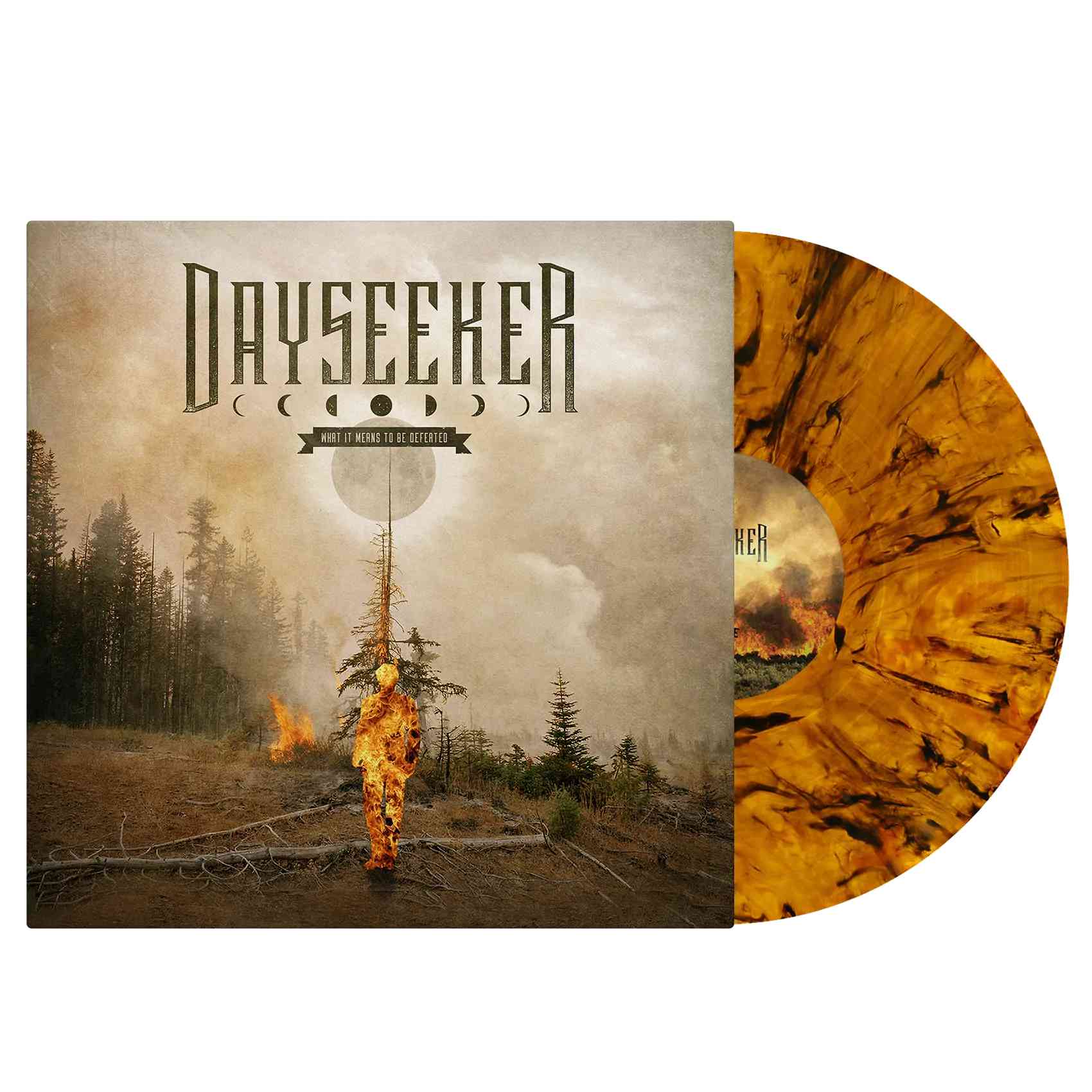 DAYSEEKER 'WHAT IT MEANS TO BE DEFEATED' LP - TIGER EYE
