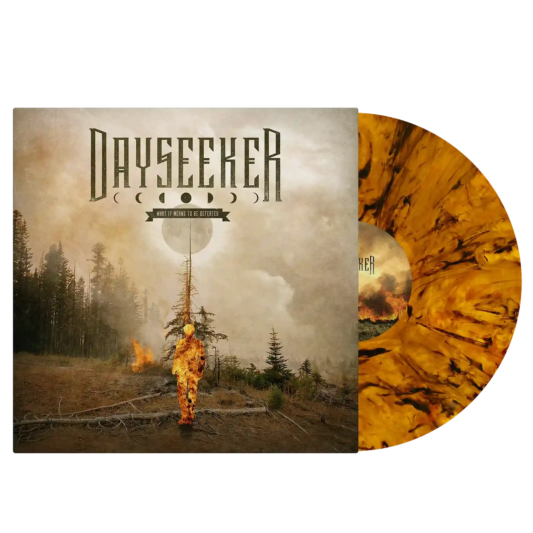 DAYSEEKER 'WHAT IT MEANS TO BE DEFEATED' LP - TIGER EYE