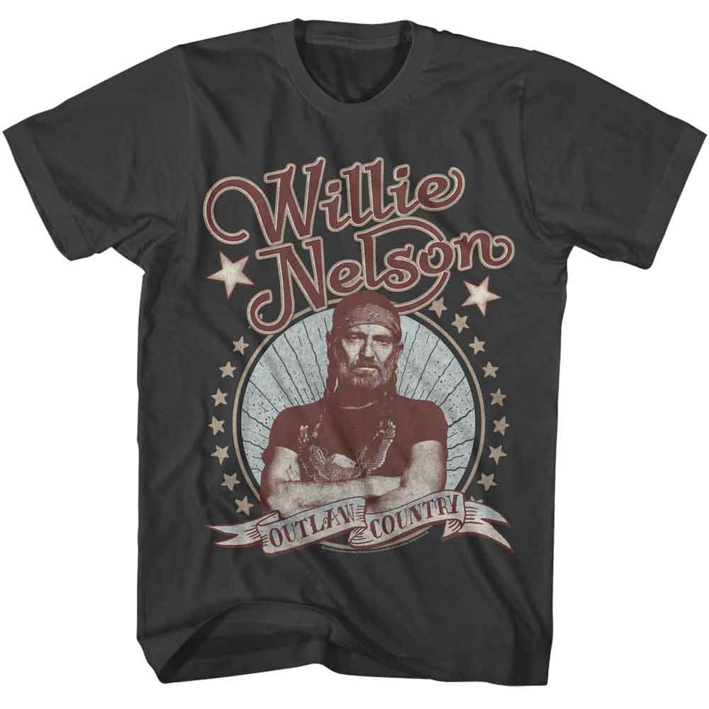 WILLIE NELSON - OUTLAW COUNTRY SHIRT