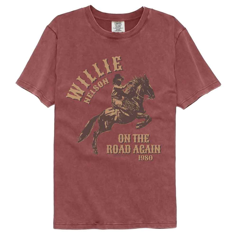 WILLIE NELSON - ON THE ROAD AGAIN SHIRT