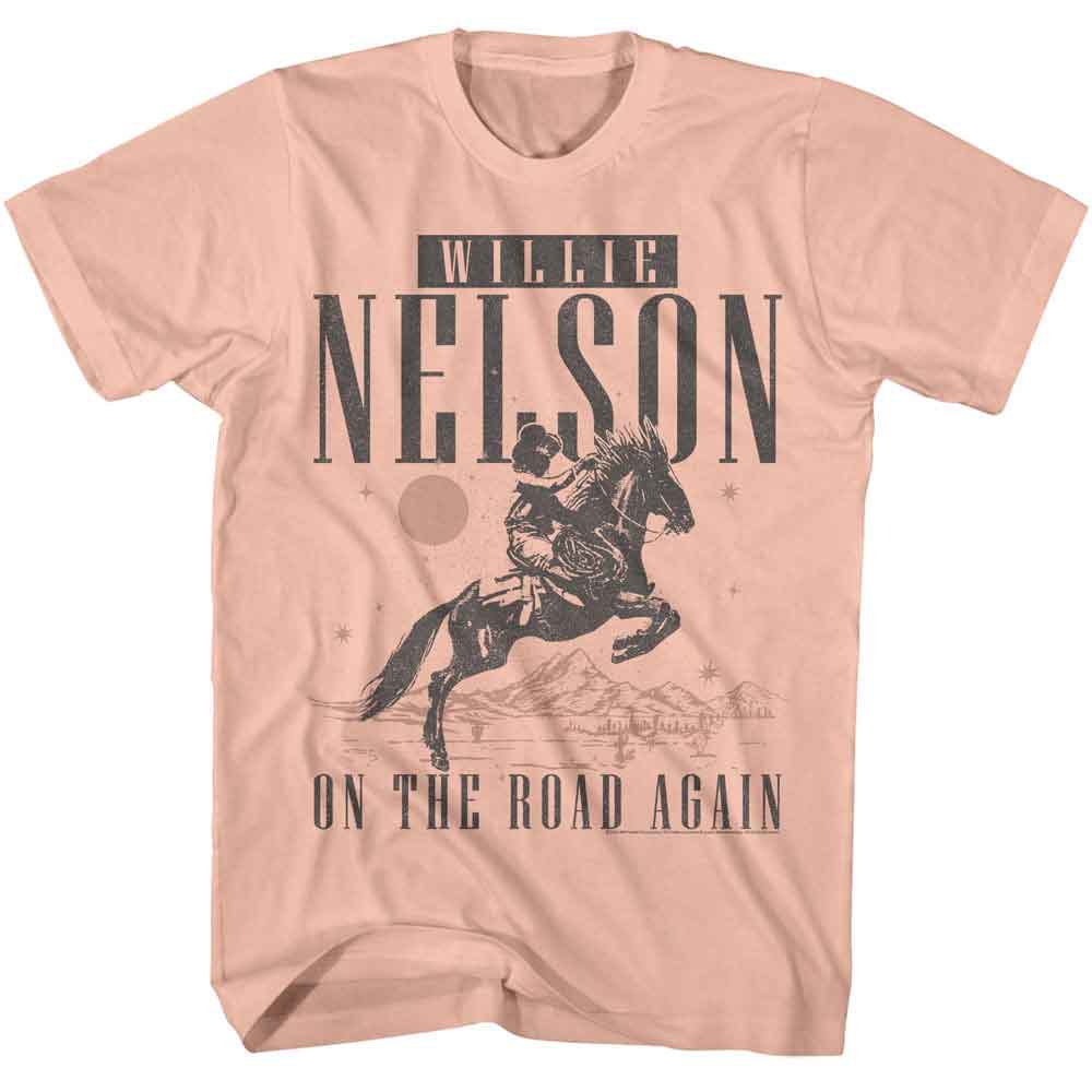 WILLIE NELSON - ON THE ROAD AGAIN COWBOY SHIRT