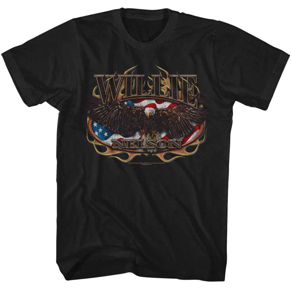 WILLIE NELSON - FLAG AND EAGLE SHIRT