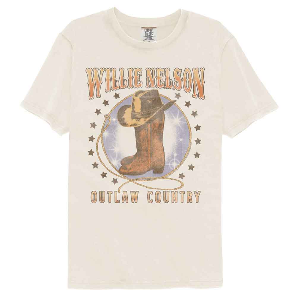 WILLIE NELSON - BOOTS AND HAT SHIRT