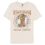 WILLIE NELSON - BOOTS AND HAT SHIRT