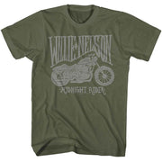 WILLIE NELSON - MIDNIGHT RIDER SHIRT