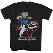 WILLIE NELSON - ALWAYS ON MY MIND SHIRT