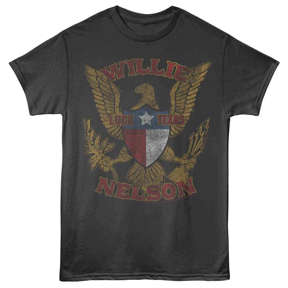 WILLIE NELSON - LUCK TEXAS EAGLE SHIRT