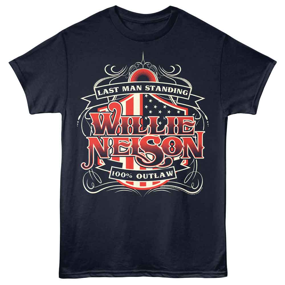 WILLIE NELSON - LAST MAN STANDING SHIRT