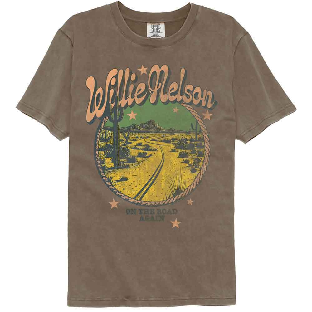 WILLIE NELSON - ON THE ROAD AGAIN SHIRT