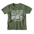 WILLIE NELSON - MOTORCYCLE MIDNIGHT RIDER YOUTH SHIRT