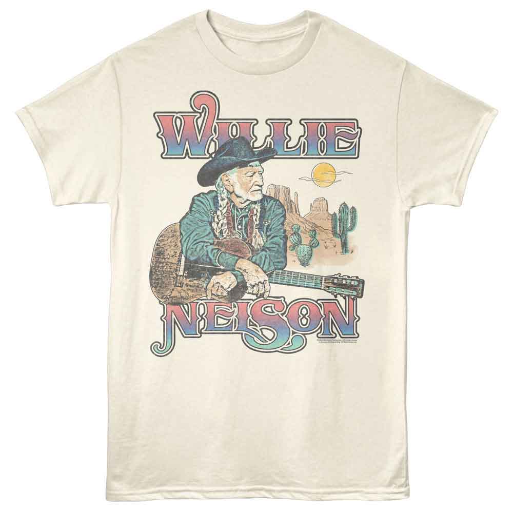 WILLIE NELSON - CROSS ARMS DESERT SHIRT