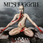 MESHUGGAH 'OBZEN' LP 15TH ANNIVERSARY EDITION - WHITE/BLUE SPLATTER
