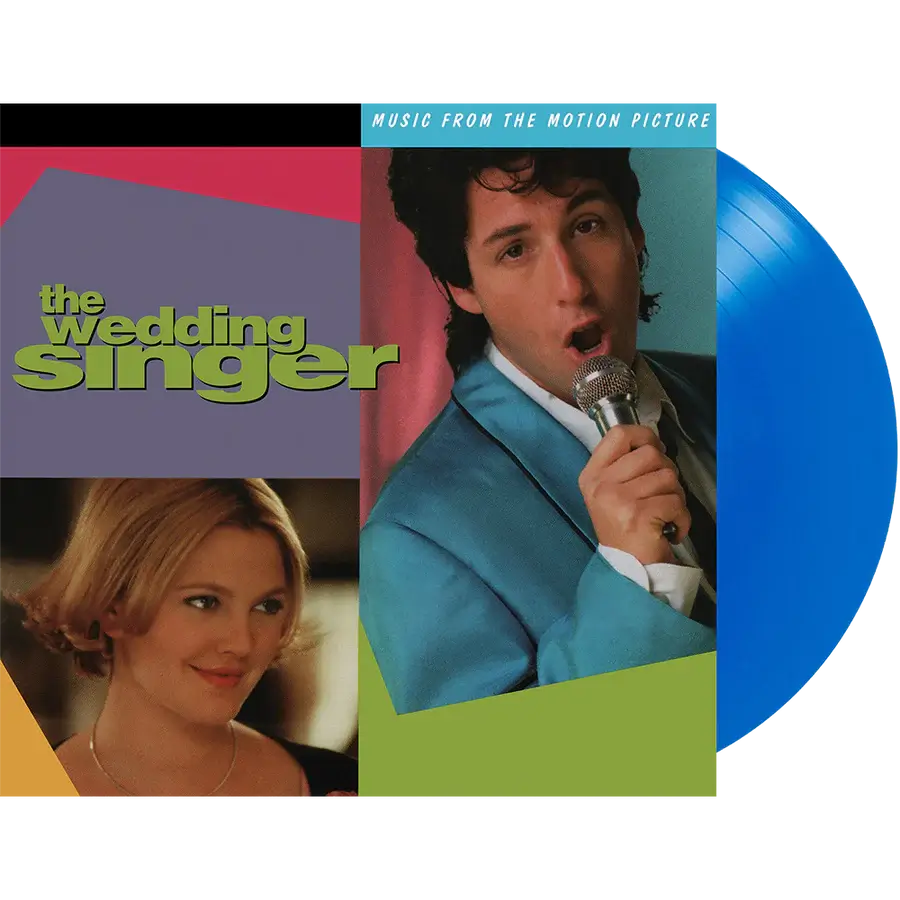 SOUNDTRACK 'THE WEDDING SINGER - MUSIC FROM THE MOTION PICTURE' LP - TRANSLUCENT BLUE