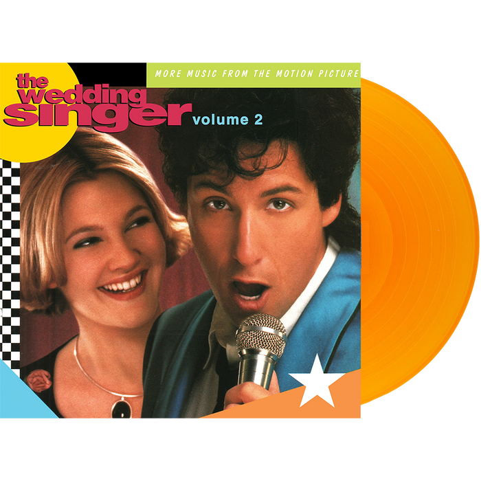 THE WEDDING SINGER VOLUME 2 - MORE MUSIC FROM THE MOTION PICTURE LP - TRANSLUCENT ORANGE