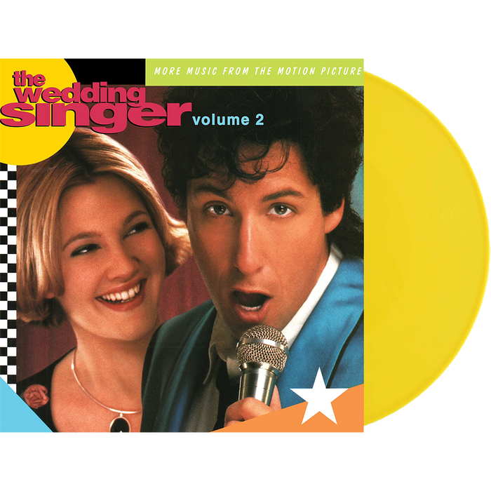 THE WEDDING SINGER VOLUME 2 - MORE MUSIC FROM THE MOTION PICTURE LP - YELLOW