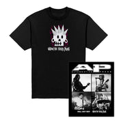 ALTERNATIVE PRESS WINTER 2024 ISSUE FEATURING WHEN WE WERE YOUNG w/ FALL OUT BOY + 'SPIKED SKULL LINEUP' T-SHIRT