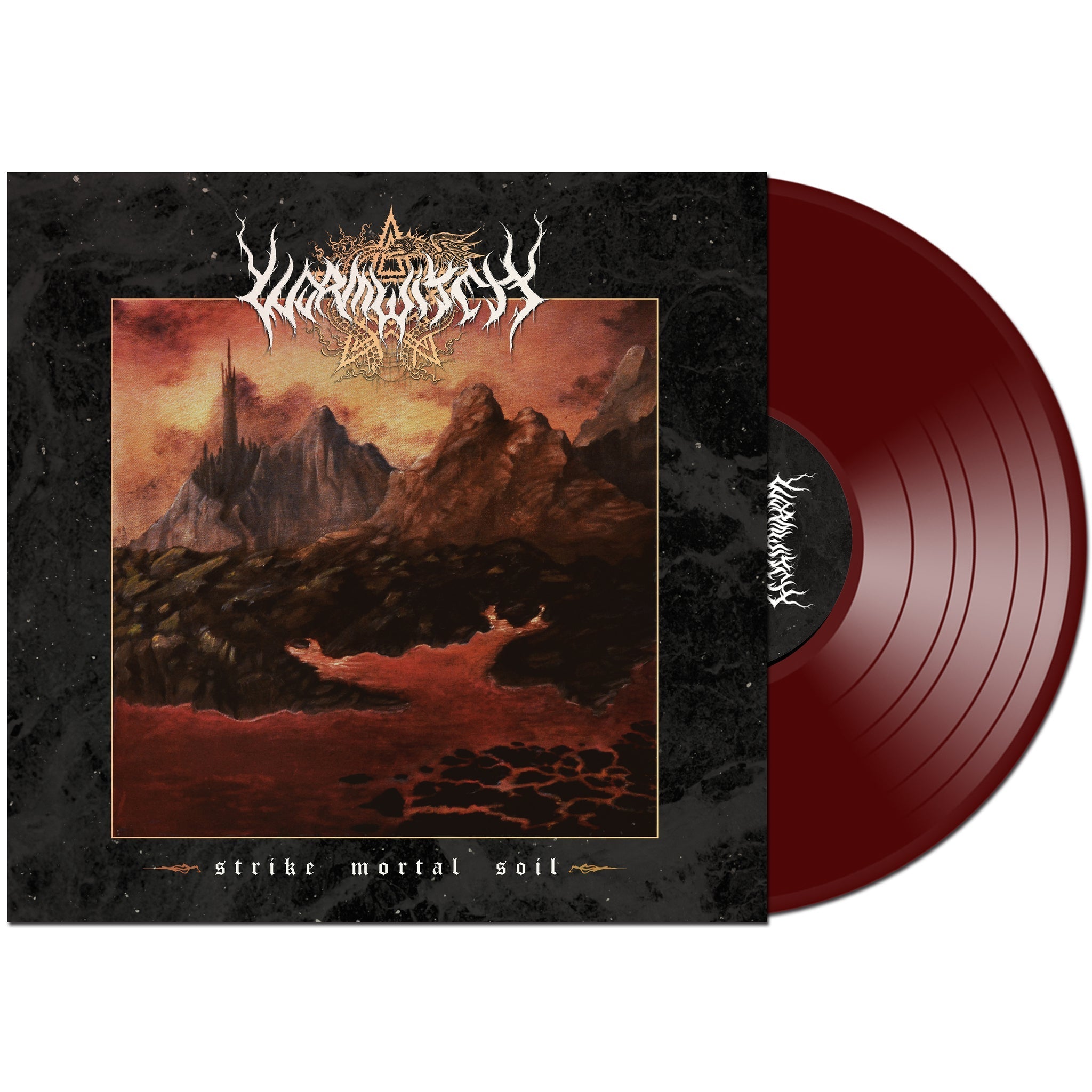 WORMWITCH 'STRIKE MORTAL SOIL' LP - RED WINE