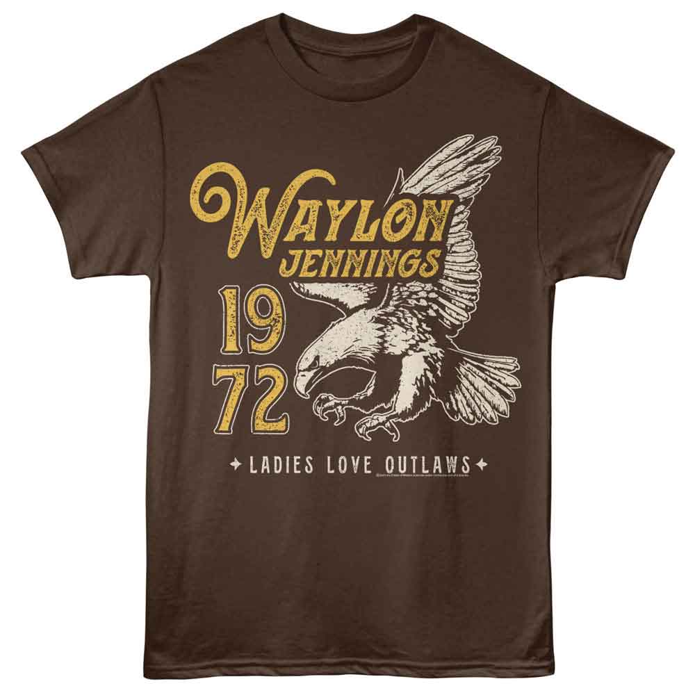 WAYLON JENNINGS - 1972 EAGLE SHIRT