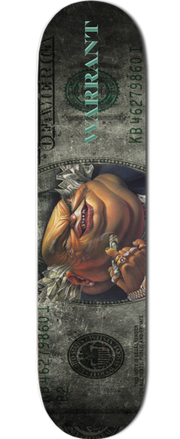 WARRANT 'D.R.F.S.R.' SKATEBOARD DECK