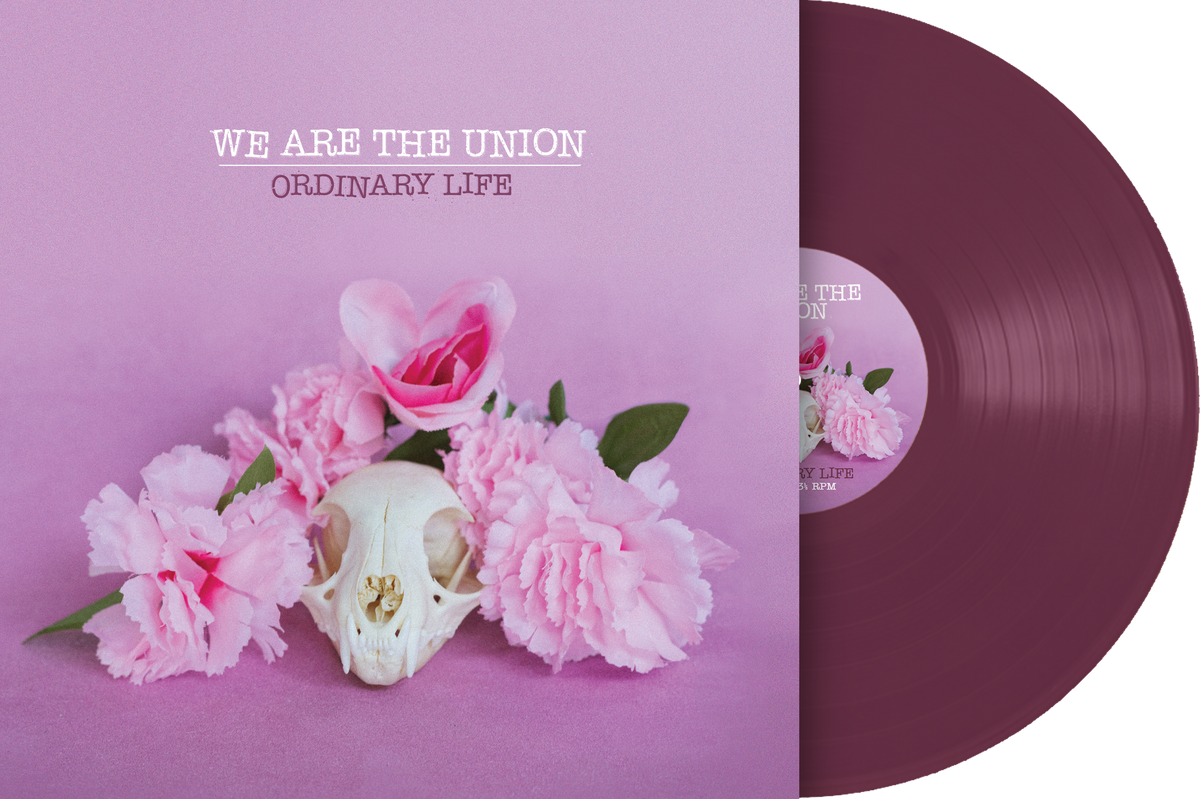 WE ARE THE UNION 'ORDINARY LIFE’ LP - EXCLUSIVE - LTD. 100 - TRANSPARENT PURPLE