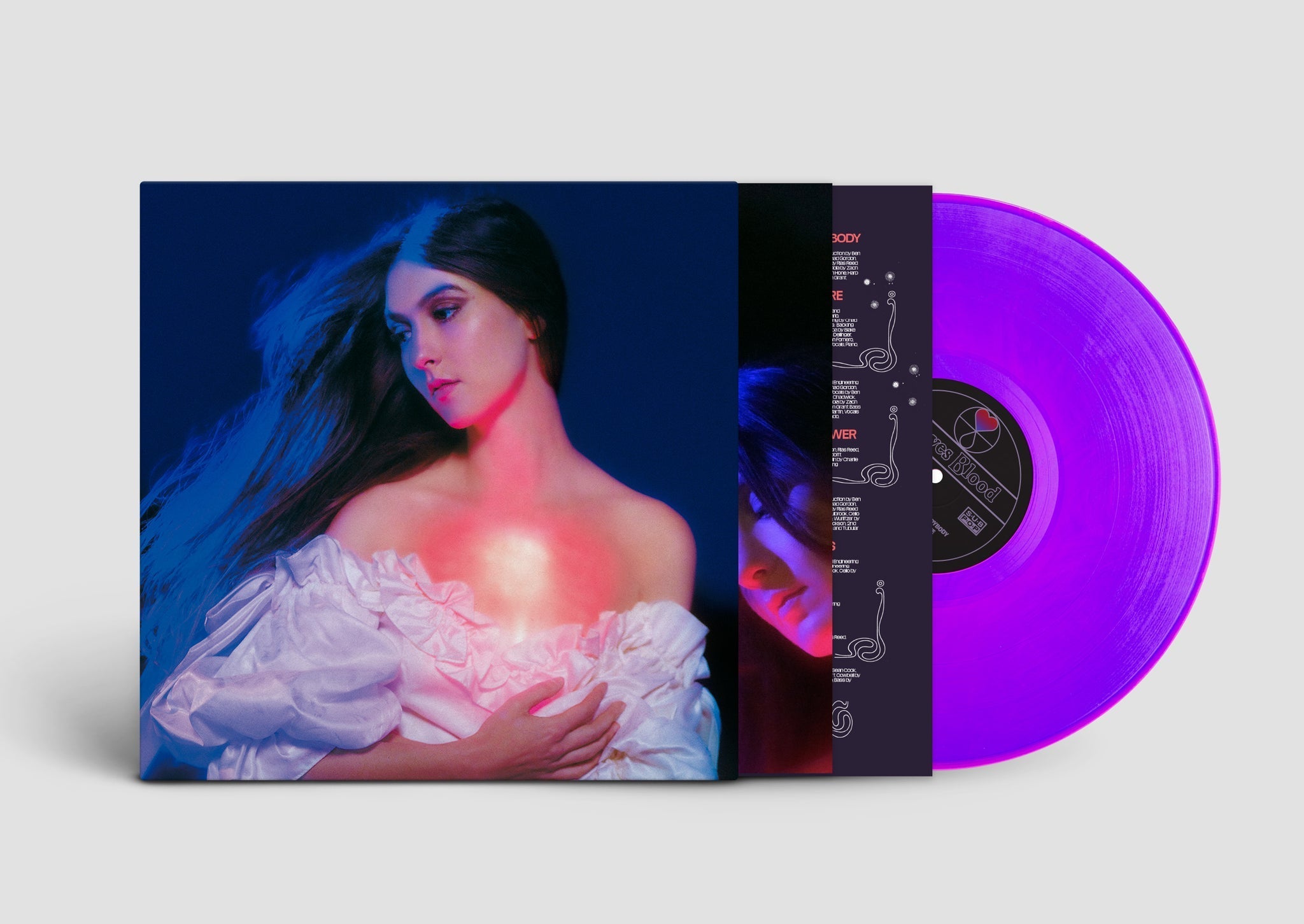 WEYES BLOOD 'AND IN THE DARKNESS, HEARTS AGLOW' LOSER EDITION LP - PURPLE