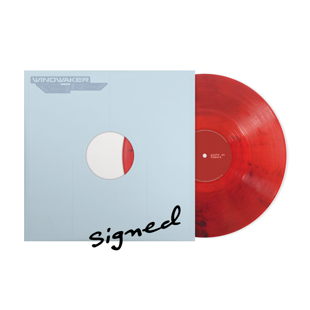 WINDWAKER ‘SMILE, YOU'RE ON CAMERA’ LP (Red Smoke Vinyl) + EXCLUSIVE SIGNED INSERT