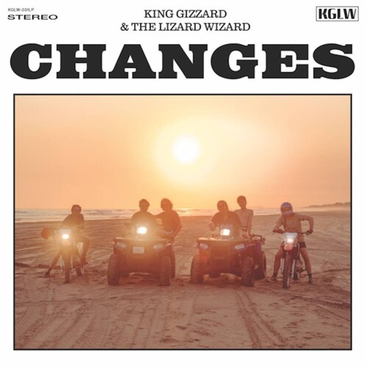 KING GIZZARD & THE LIZARD WIZARD 'CHANGES' LP - EXPLODING SUN EDITION