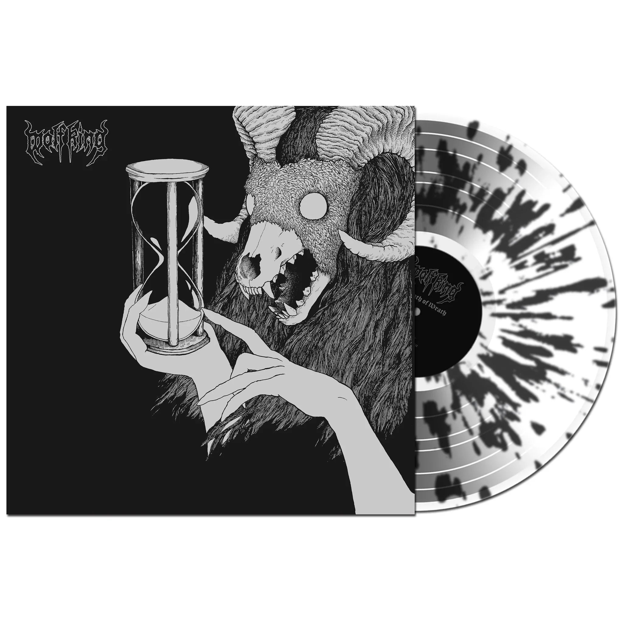 WOLF KING 'THE PATH OF WRATH' LP - BLACK/CLEAR