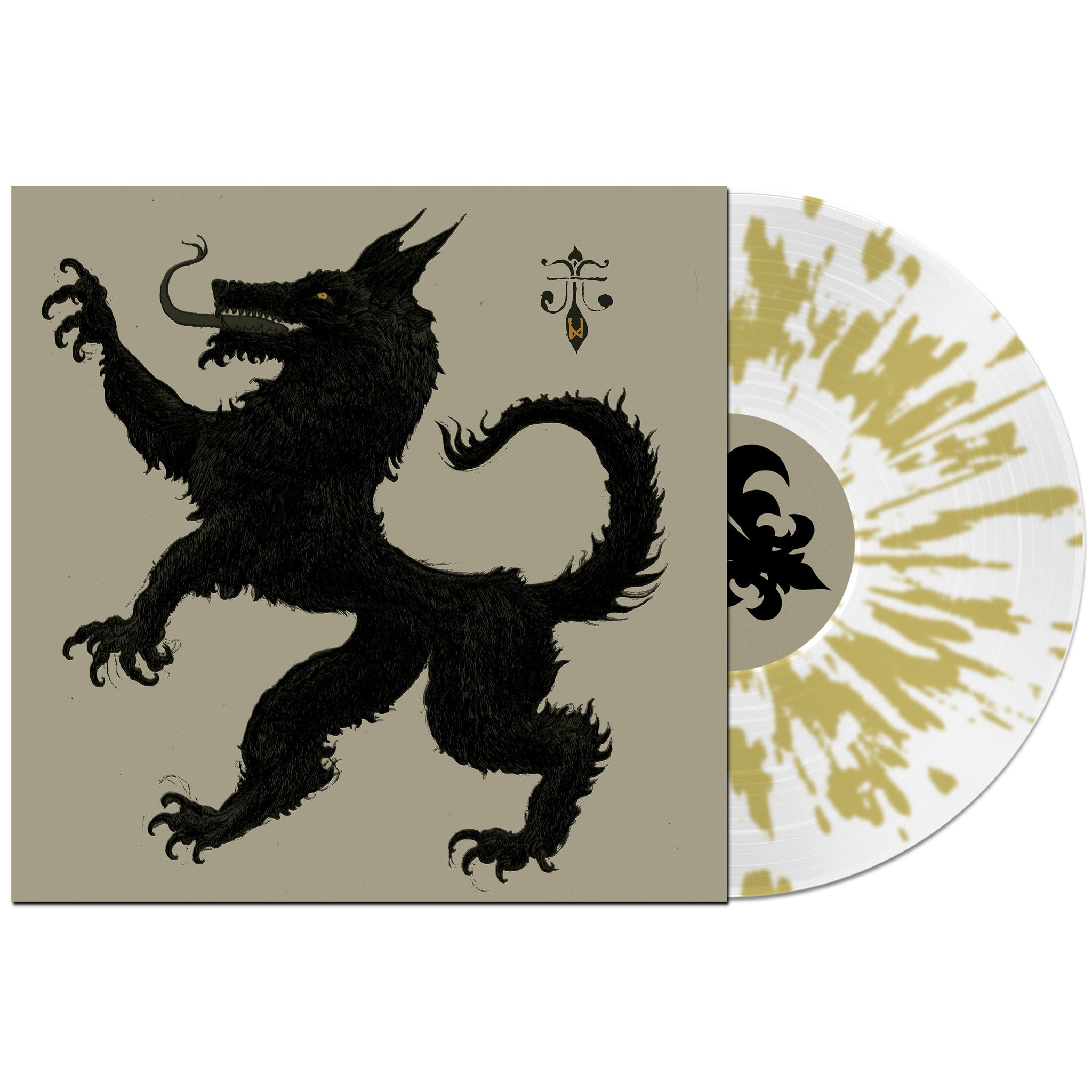 WORMWITCH 'WOLF HEX' LP - CLEAR/GOLD SPLATTER