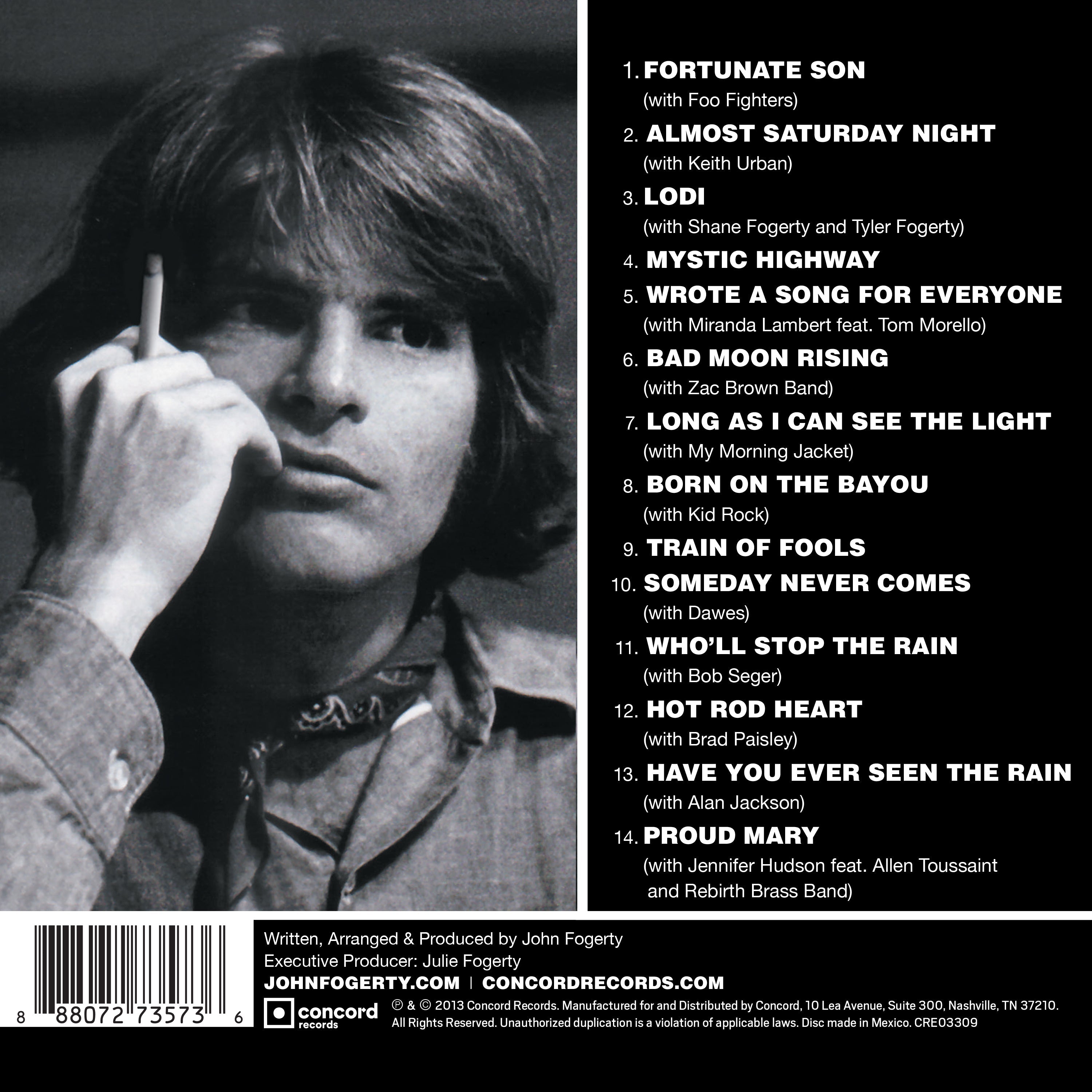 JOHN FOGERTY 'WROTE A SONG FOR EVERYONE' 2025 EDITION CD