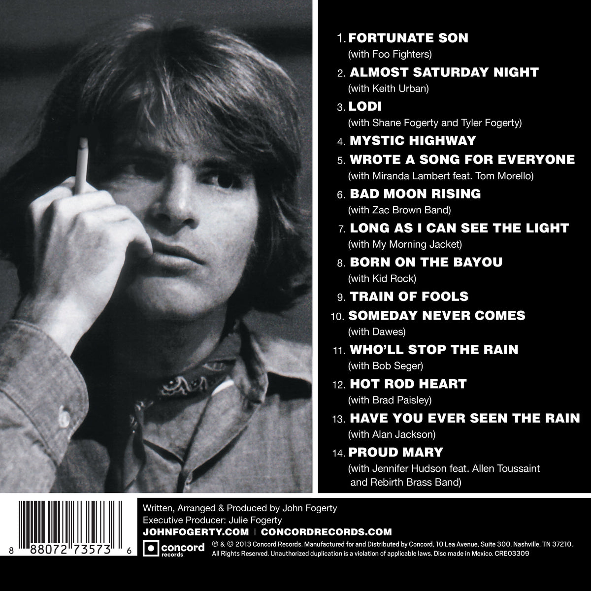 JOHN FOGERTY 'WROTE A SONG FOR EVERYONE' 2025 EDITION CD