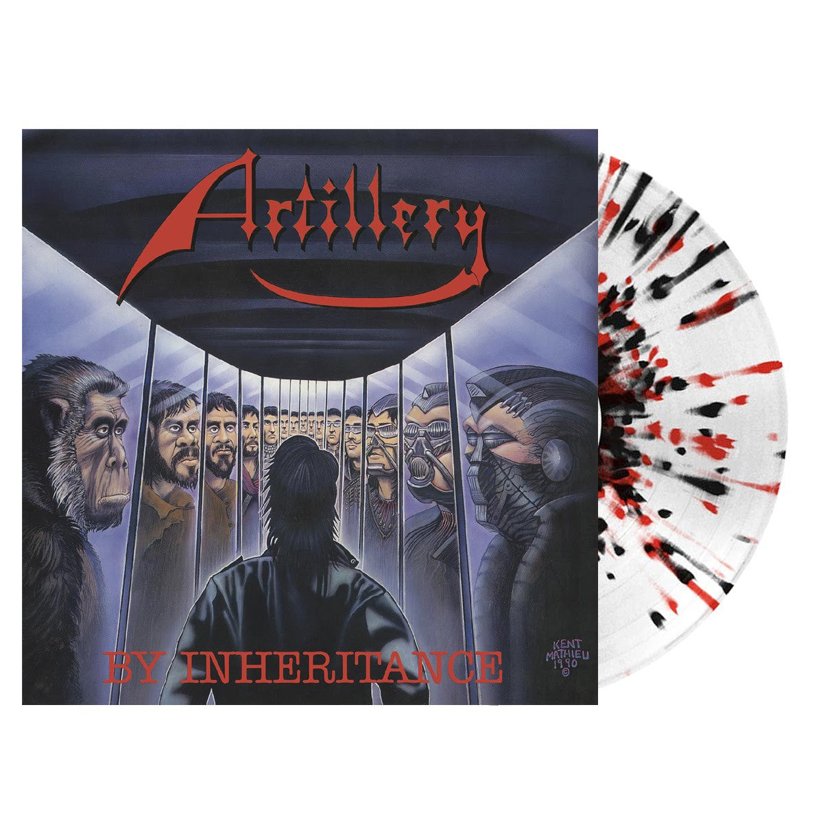 ARTILLERY ‘BY INHERITANCE’ LP - EXCLUSIVE - LTD. 300 - RED/BLACK/SPLATTER