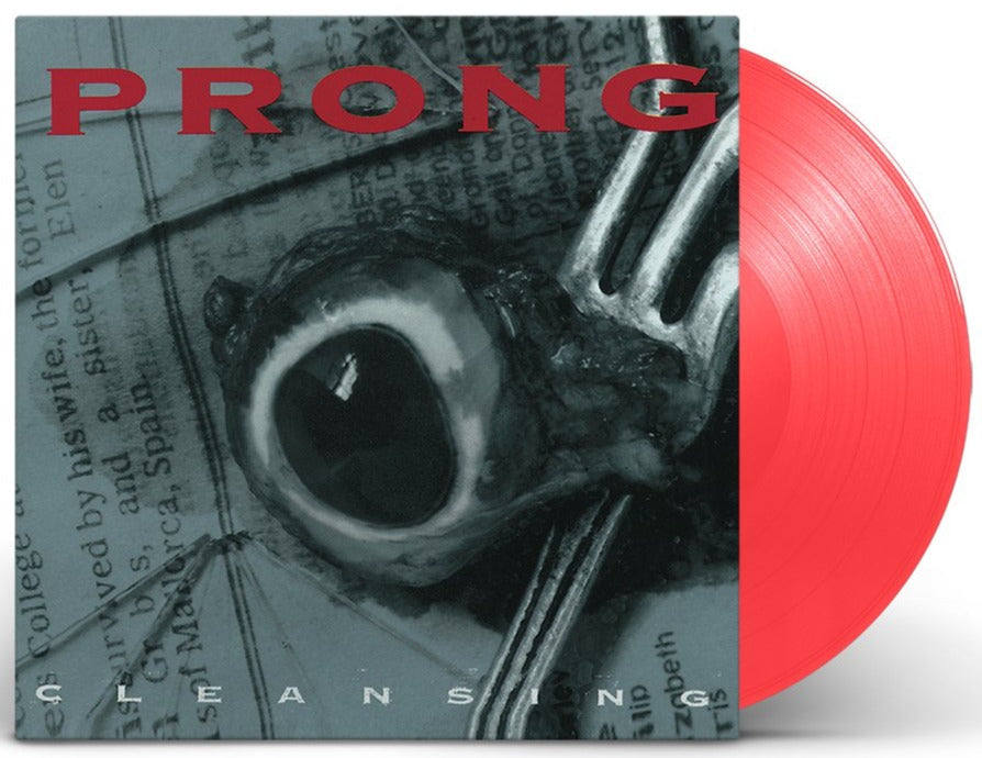 PRONG 'CLEANSING' LP - TRANSLUCENT/RED