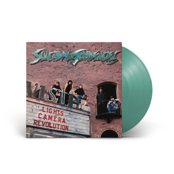 SUICIDAL TENDENCIES ‘LIGHTS CAMERA REVOLUTION’ LP - TRANSPARENT GREEN