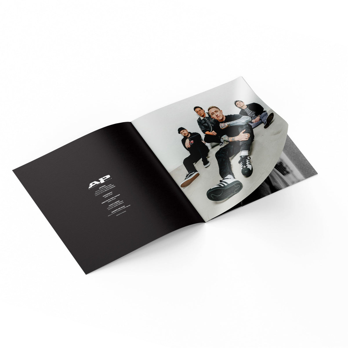 YELLOWCARD'BETTER DAYS' ALT PRESS SPECIAL LIMITED EDITION VERSION - BLUE/ORANGE/SPLATTER + COLLECTORS ZINE