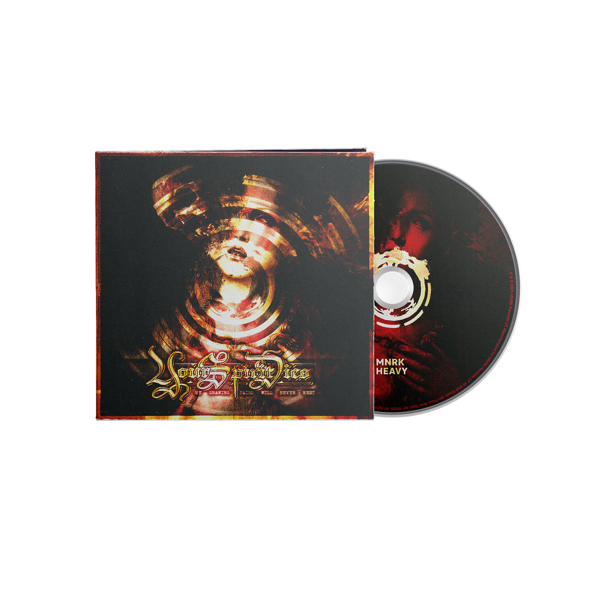 YOUR SPIRIT DIES 'MY GNAWING PAINS WILL NEVER REST' CD