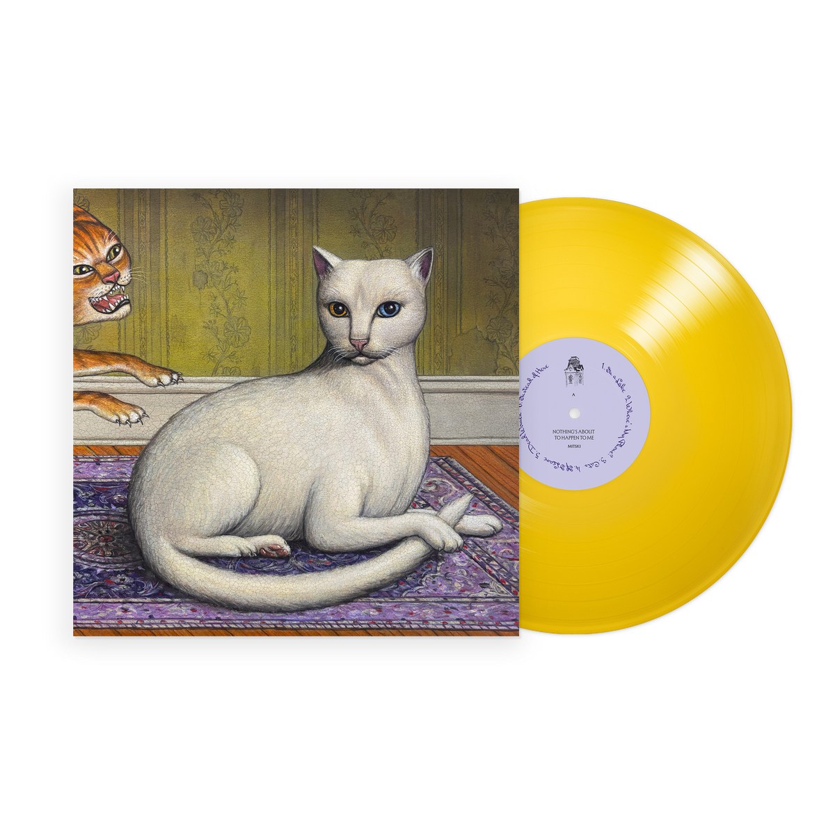MITSKI 'NOTHING'S ABOUT TO HAPPEN TO ME' LP - TANSY YELLOW