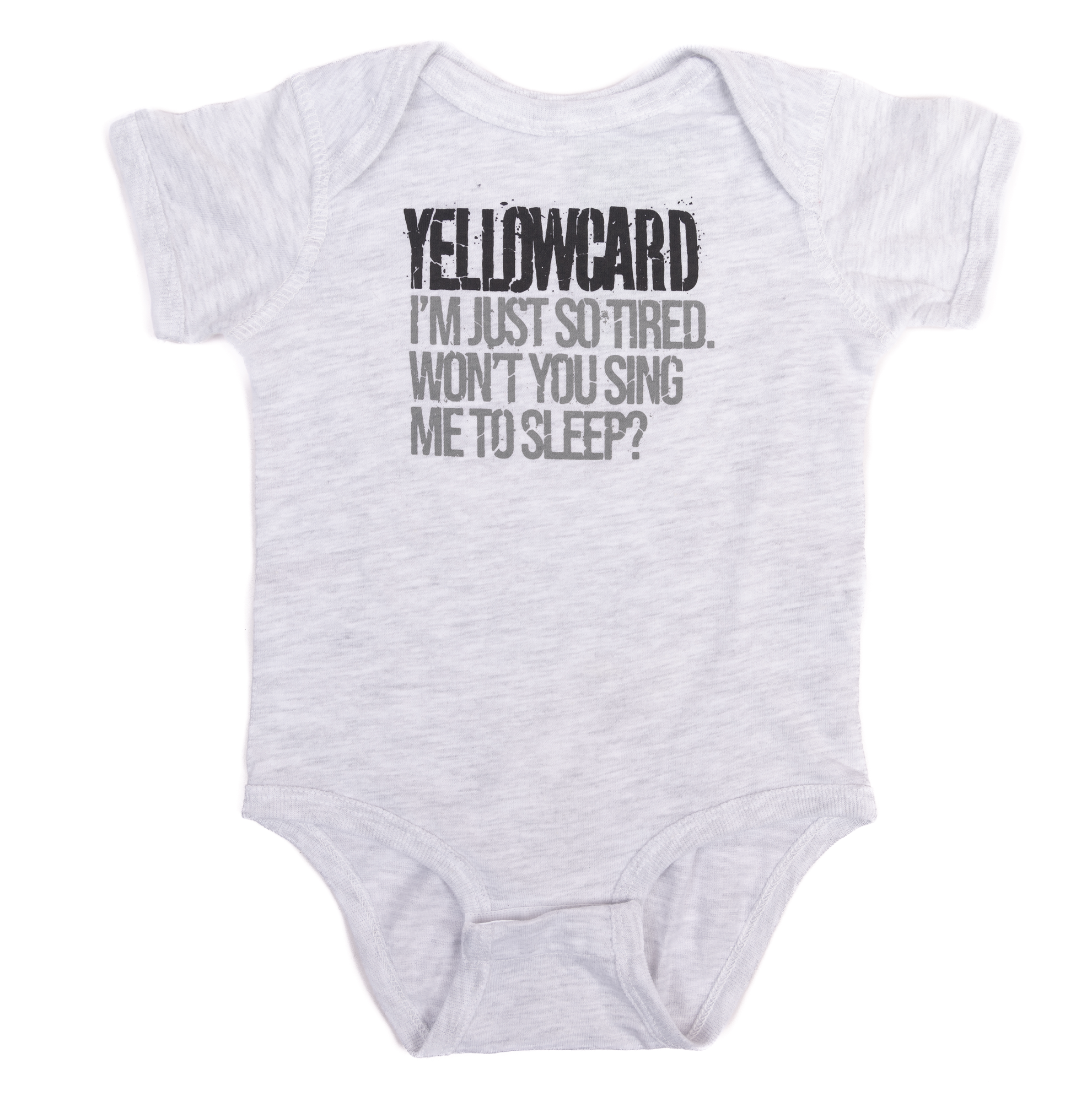 YELLOWCARD "TIRED" ONESIE