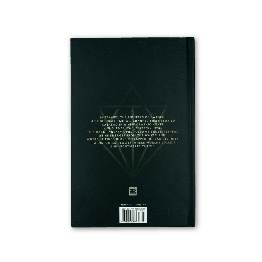 IN FLAMES PRESENTS: THE JESTER'S CURSE GRAPHIC NOVEL - HARDCOVER EDITION