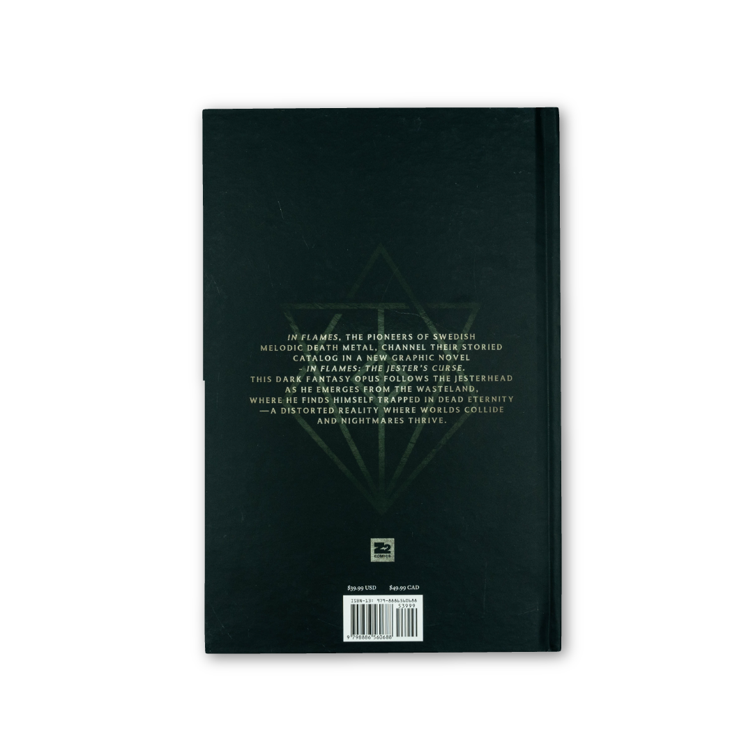 IN FLAMES PRESENTS: THE JESTER'S CURSE GRAPHIC NOVEL - HARDCOVER EDITION